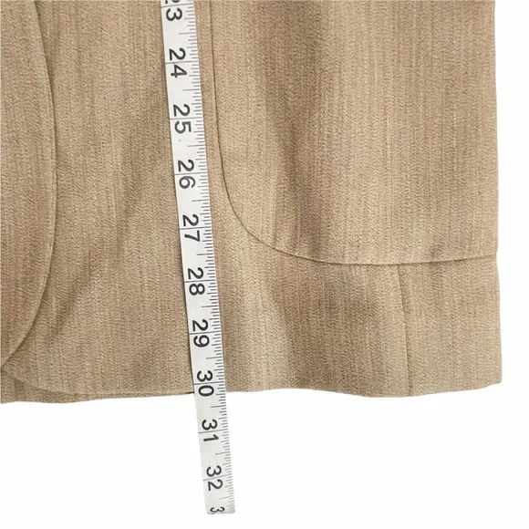 ESCADA Tan Beige Wool 2 Piece Suit Women's Size 38 - Picture 13 of 14